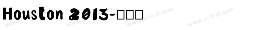 Houston 2013字体转换